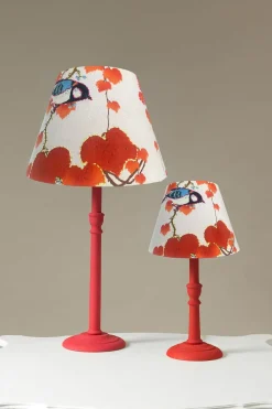 Acer Red 8" Tapered Lampshade