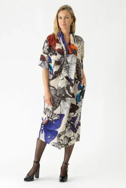 Butterflies Cobalt Rachel Dress