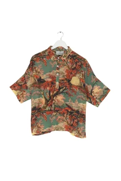 Country Toile Berry Pippa Top