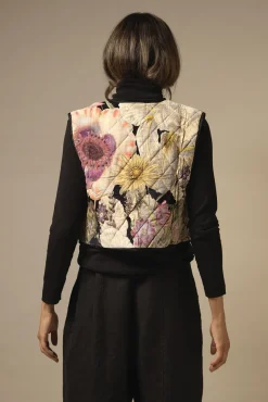 Daisy Black Gilet