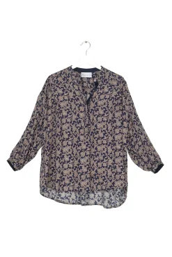 Floral Paisley Blue Darcy Shirt