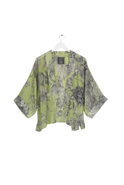 Kew Etched Floral Fern Kimono
