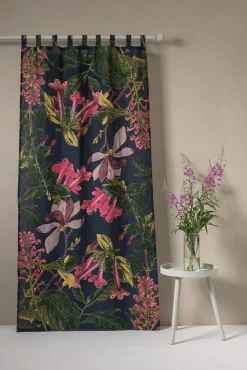 Kew Magnolia Blue Linen Panel