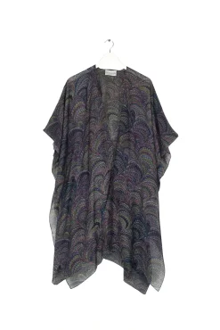 Marbled Indigo Throwover