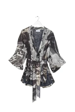 Sunburst Grey Wrap Jacket